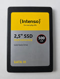 Intenso 2,5" SSD SATA III 500GB Performance 550 MB/Sek Interne SSD