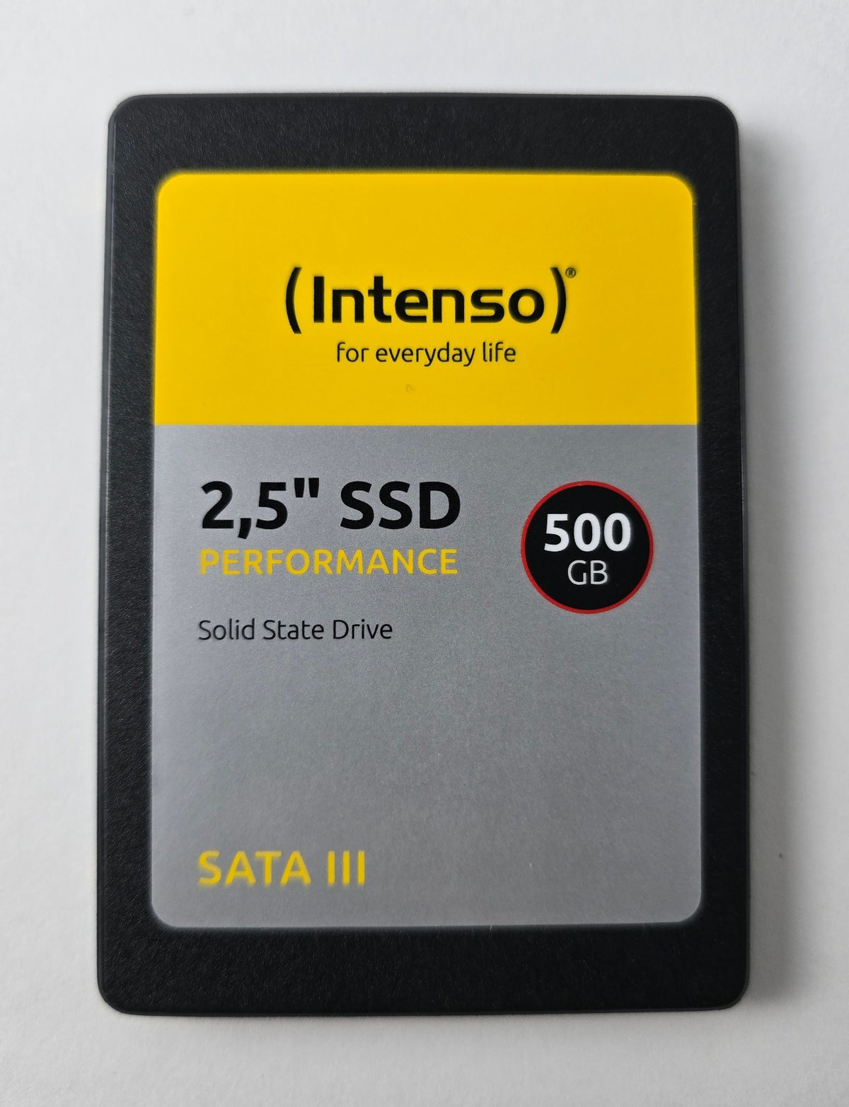 Intenso 2,5" SSD SATA III 500GB Performance 550 MB/Sek Interne SSD