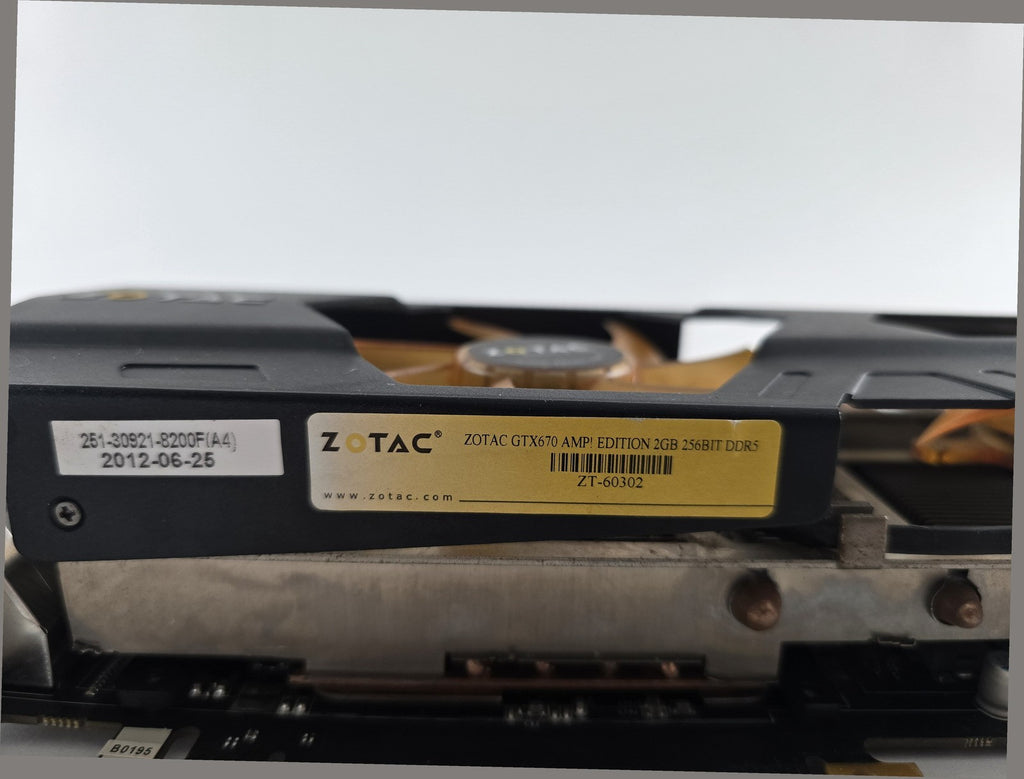 Zotac GeForce GTX 670 AMP! Edition 2GB GDDR5 Grafikkarte ZT-60302 #G94