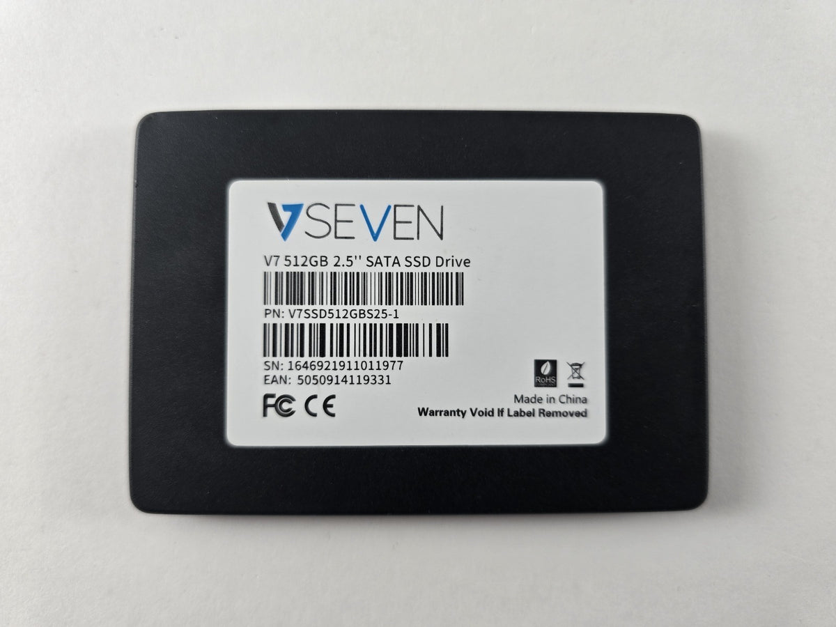 V7 512GB SSD 2,5 Zoll SATA V7SSD512GBS25-1 #HD141
