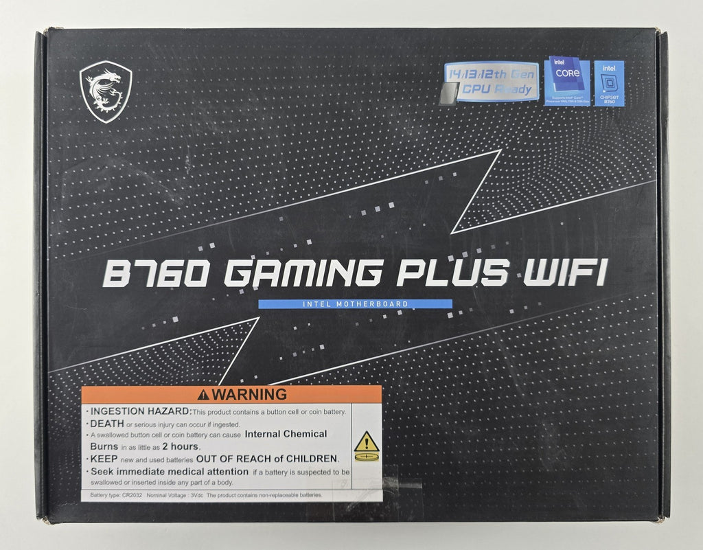 MSI B760 Gaming Plus WIFI Mainboard Intel B760 Sockel 1700 ATX DEFEKT #N5