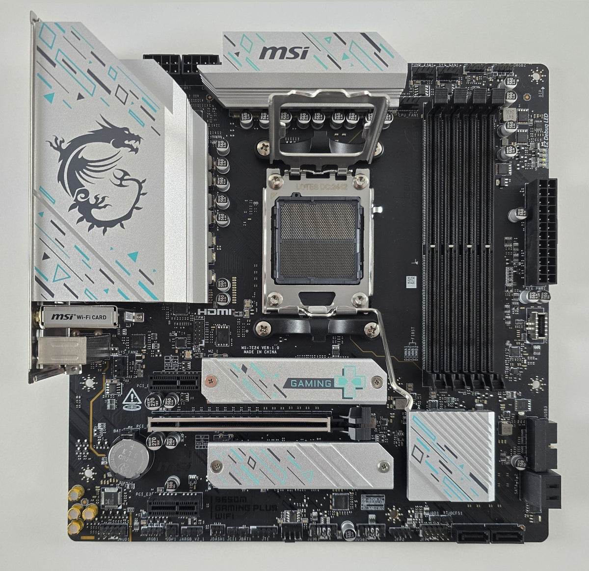 MSI B650M Gaming Plus WiFi Mainboard AM5 B650 DDR5 Micro-ATX #N36