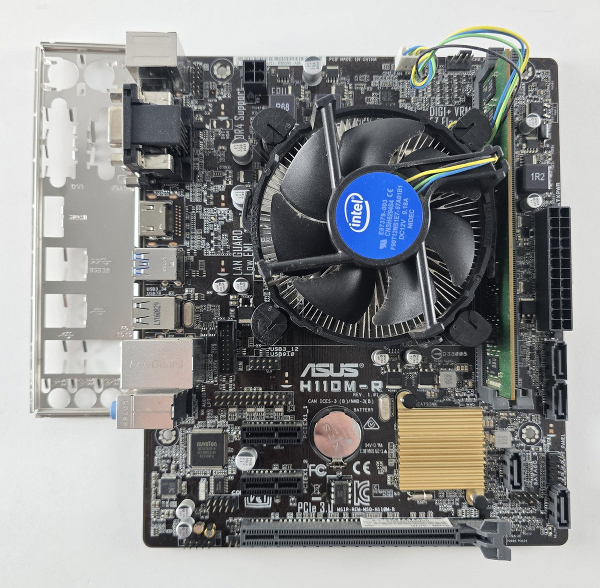 Aufrüstset Intel Core i5-6500 ASUS H110M-R 8GB DDR4 + Kühler #Z234