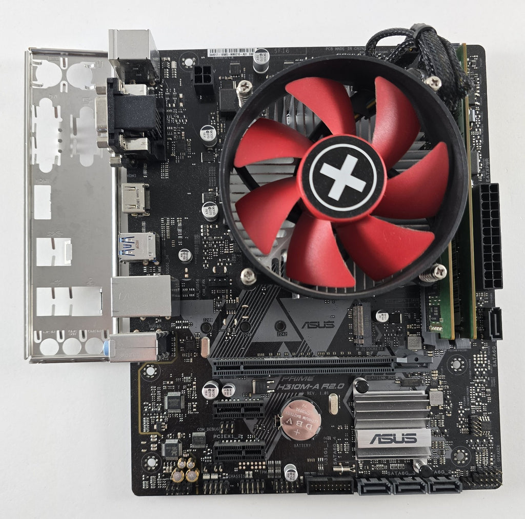 ASUS PRIME H310M-A R2.0 + Intel Core i3-8100 + 8 GB DDR4 LGA 1151 #Z324