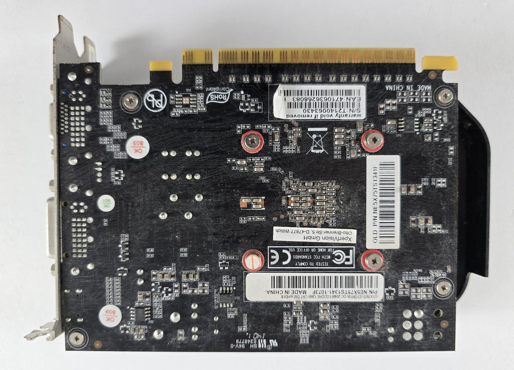 Palit GeForce GTX 750 Ti StormX OC 2GB GDDR5 128 Bit VGA DVI #G125