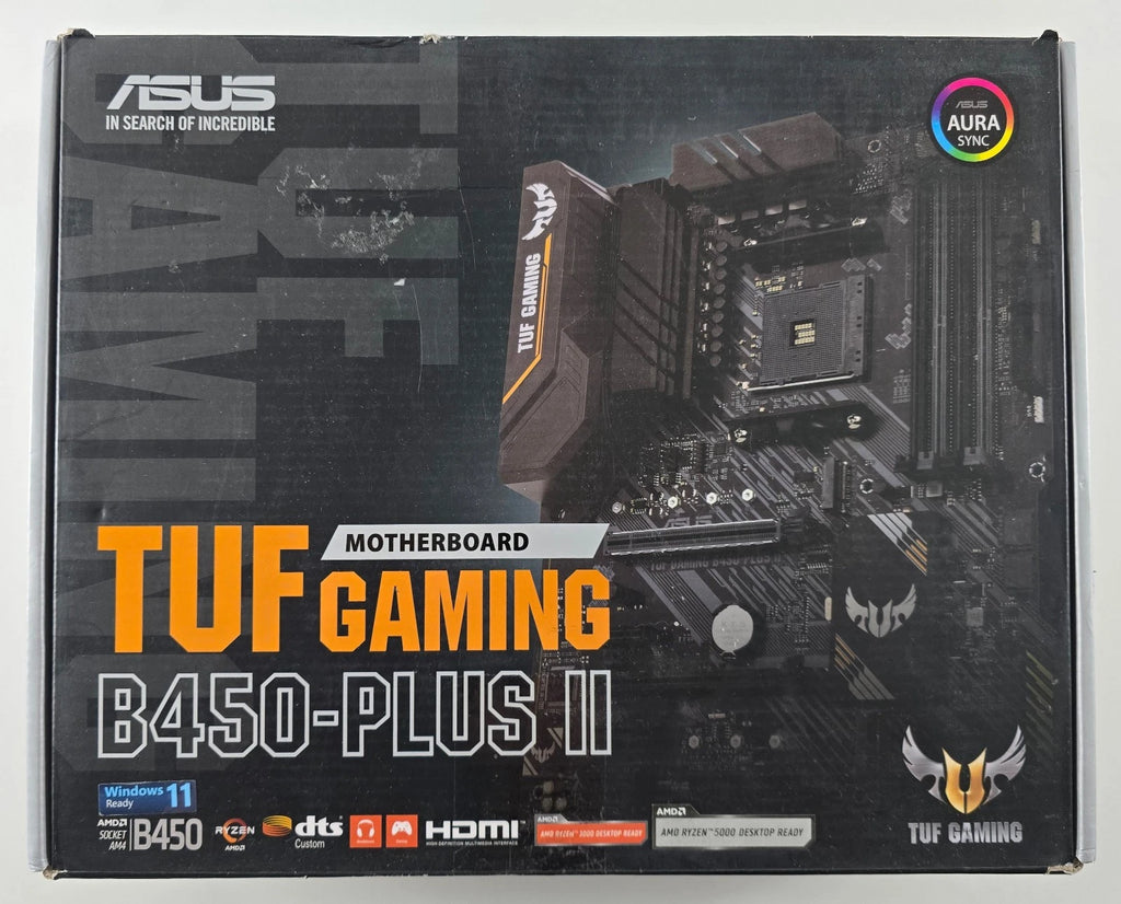 ASUS TUF Gaming B450-Plus II Mainboard AMD Ryzen Sockel AM4 MATX 4x DDR4 #B92