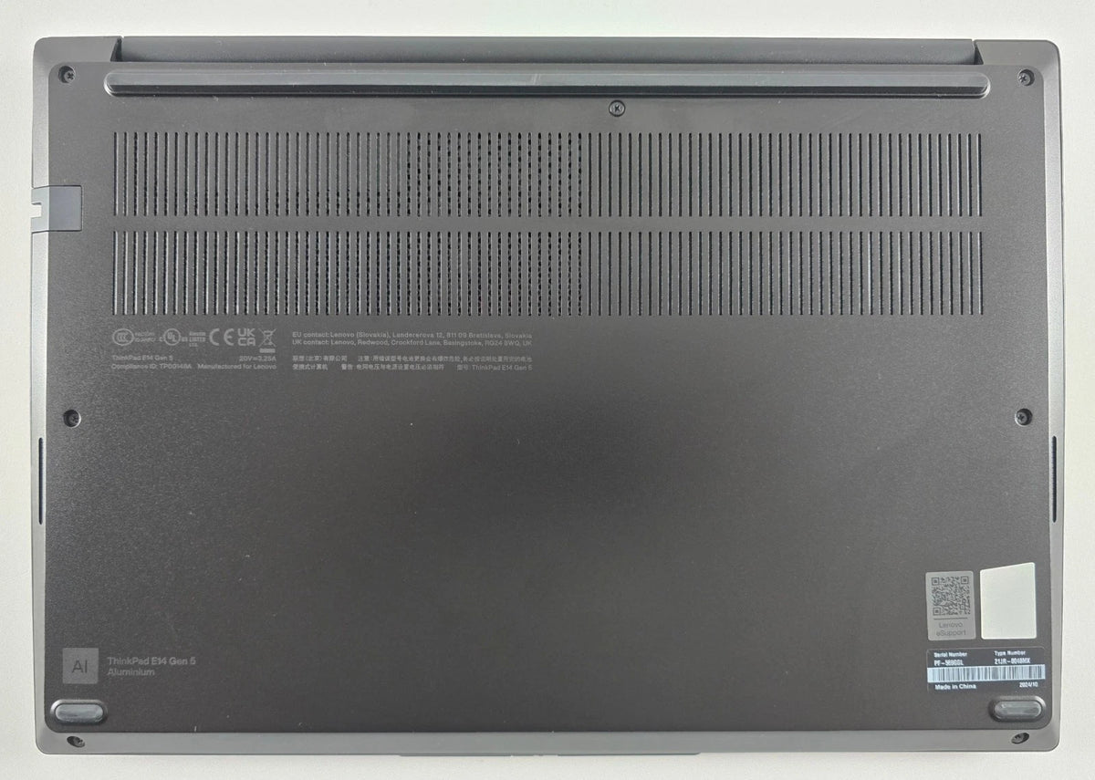 Lenovo ThinkPad E14 Gen5 AMD Ryzen 5 7430U 8GB RAM 256GB QWERTY (DK) – SKU Y31