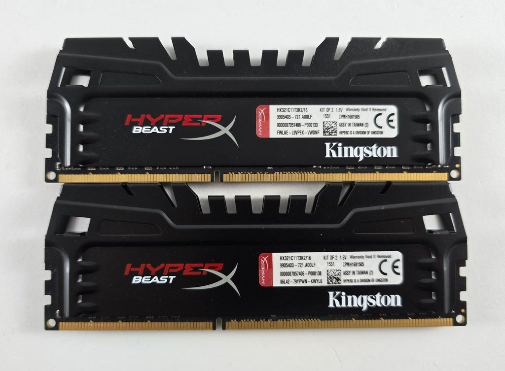 Kingston Beast 16 GB (2x8GB) KHX21C11T3K2/16X DDR3-2133 PC3-17000