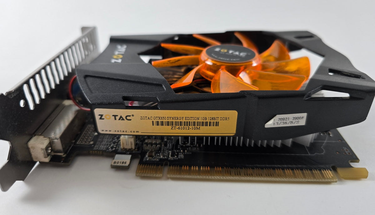 Zotac GeForce GTX 650 Synergy 1GB GDDR5 DVI HDMI VGA PCIe #G70