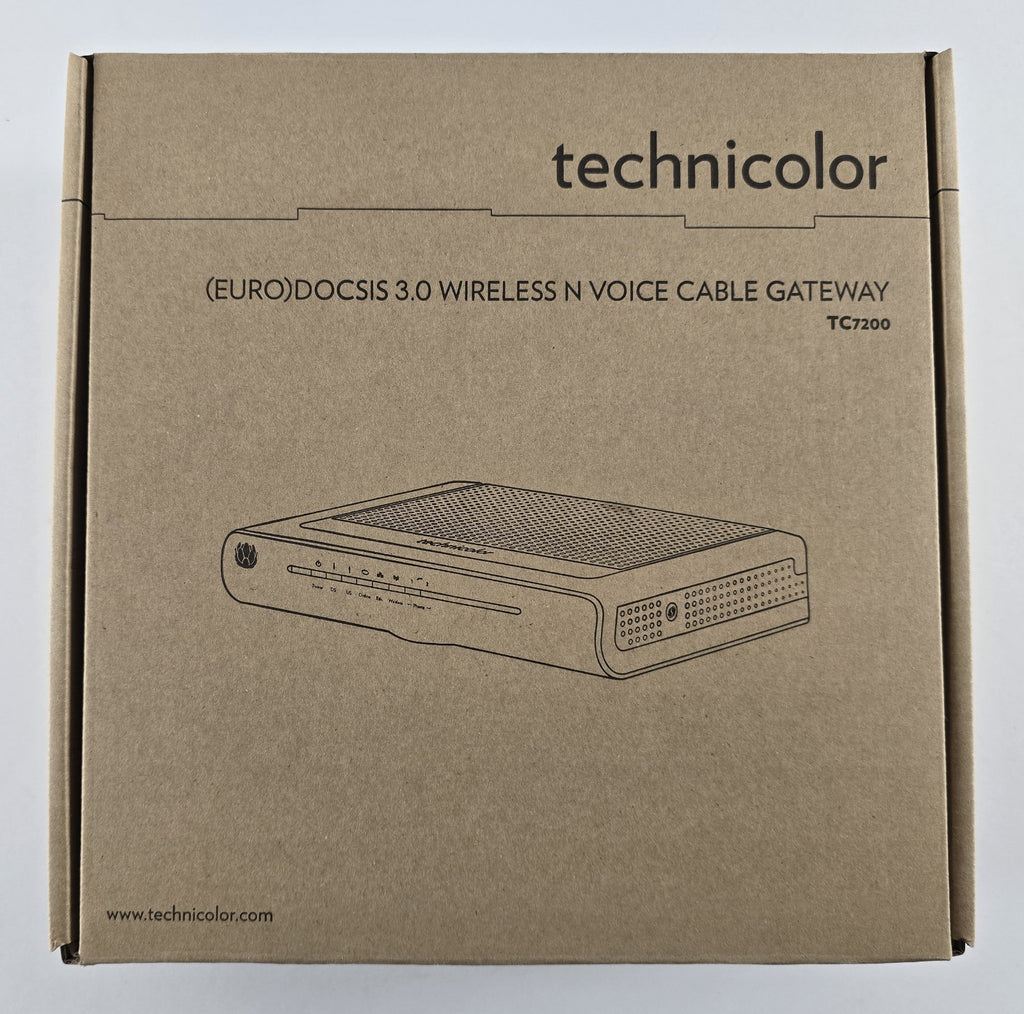 Technicolor TC7200 DOCSIS 3.0 Kabelrouter WLAN Voice Gateway OVP #H1