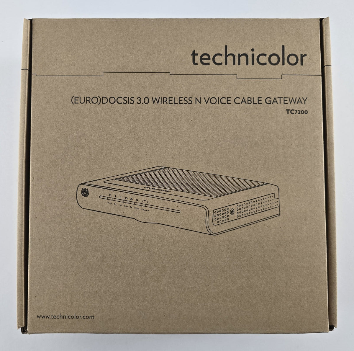 Technicolor TC7200 DOCSIS 3.0 Kabelrouter WLAN Voice Gateway OVP #H1