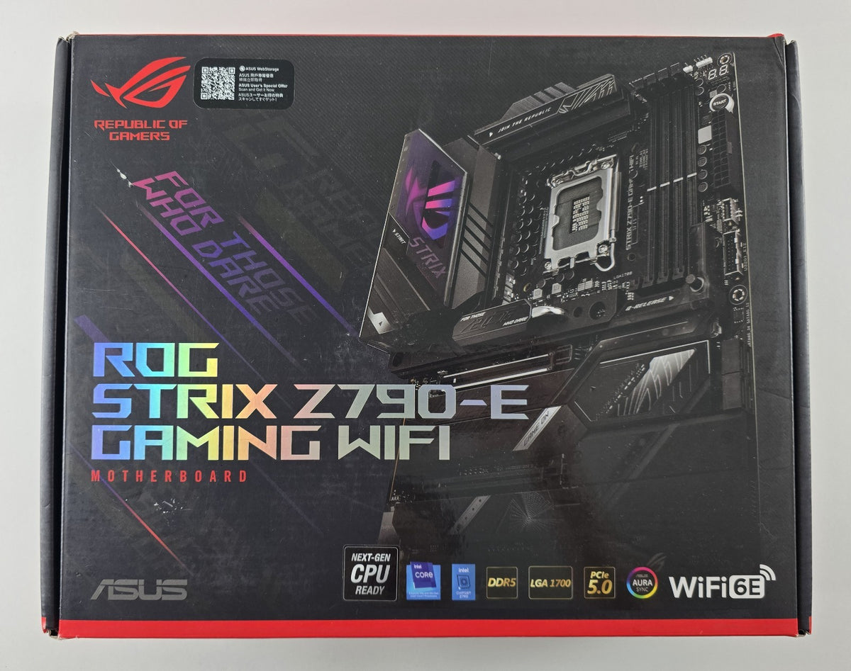 ASUS ROG Strix Z790-E Gaming WiFi Mainboard LGA 1700 Z790 DDR5 ATX #N37