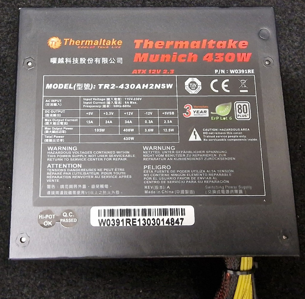 Thermaltake Germany Series Berlin 630W (W0393RE) ATX Netzteil 630 Watt