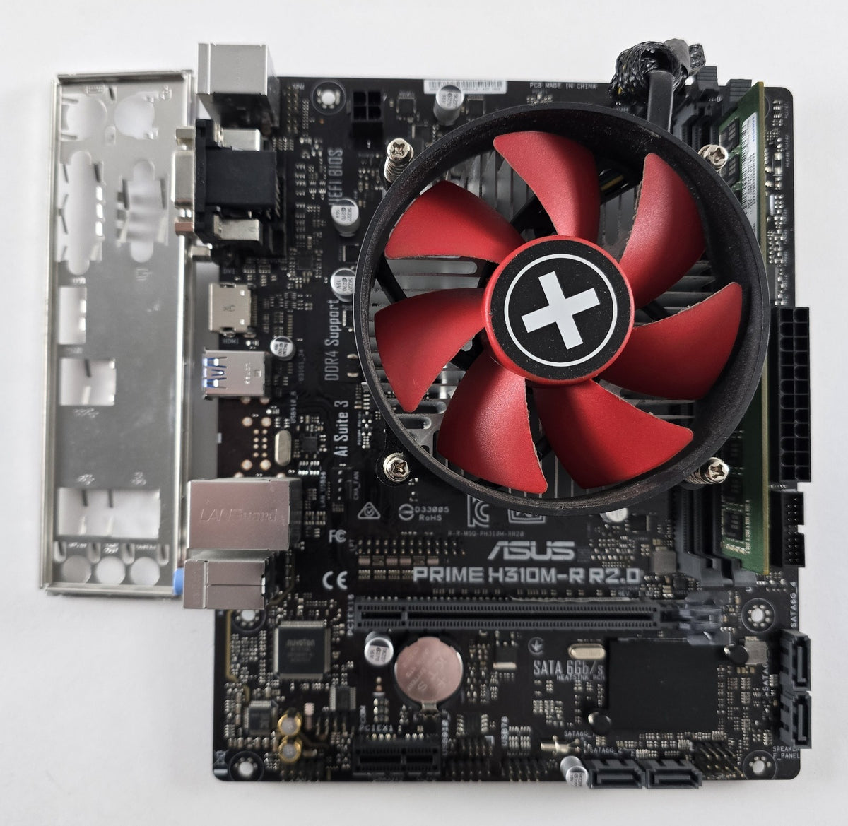 Asus Prime H310M-R R2.0 + Intel Core i3-9100F + 8 GB DDR4 LGA1151 #Z316
