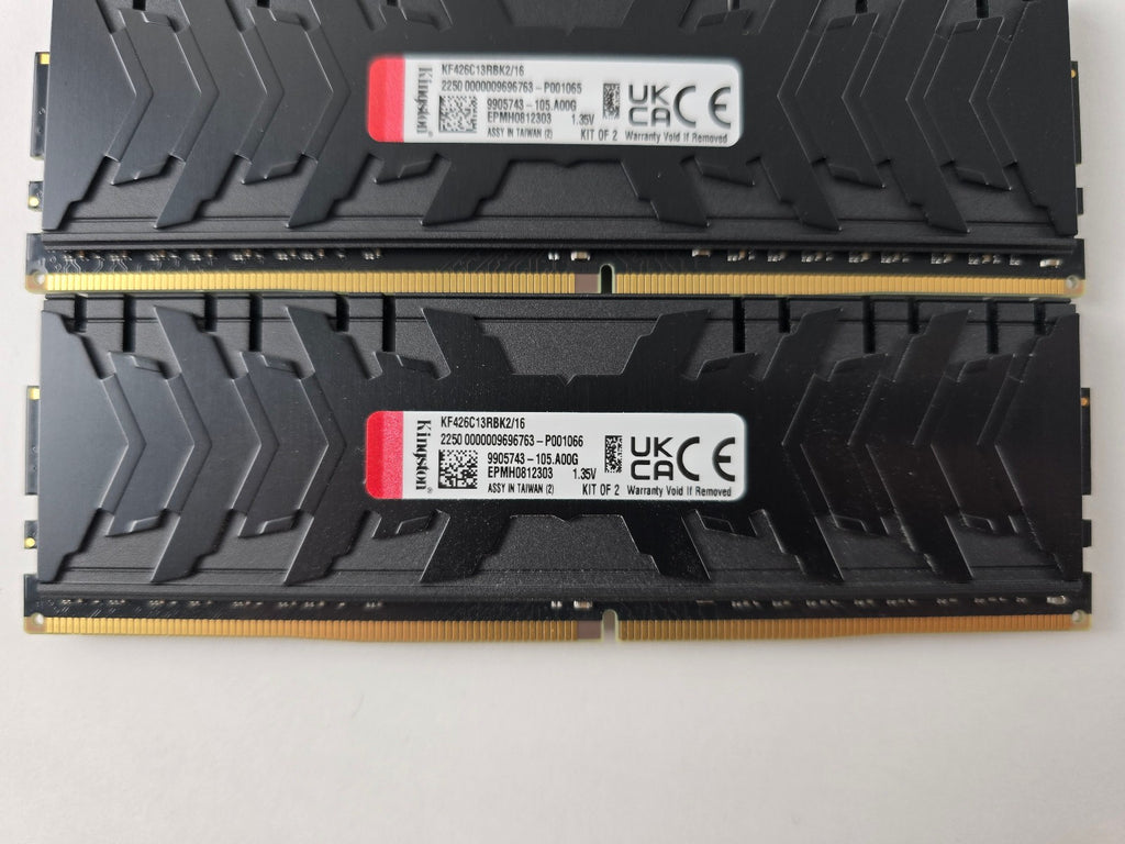 Kingston HyperX Predator 16GB (2x8GB) DDR4-2666 CL13 RAM Kit KF426C13RB3K2/16