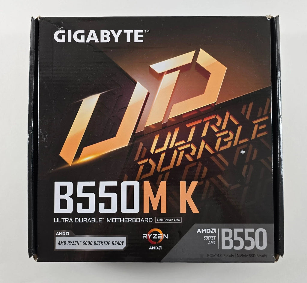 Gigabyte B550M K AM4 M.2 USB 3.2 HDMI DisplayPort AMD Ryzen Mainboard #MB6