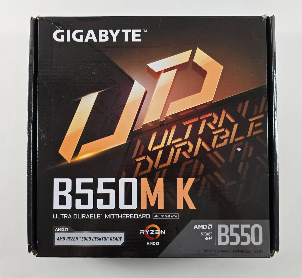 Gigabyte B550M K AM4 M.2 USB 3.2 HDMI DisplayPort AMD Ryzen Mainboard #MB6