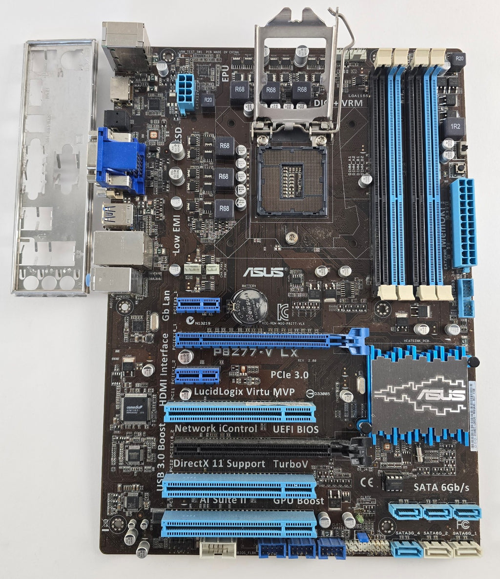ASUS P8Z77-V LX Intel Z77 Sockel 1155 ATX Mainboard Teildefekt