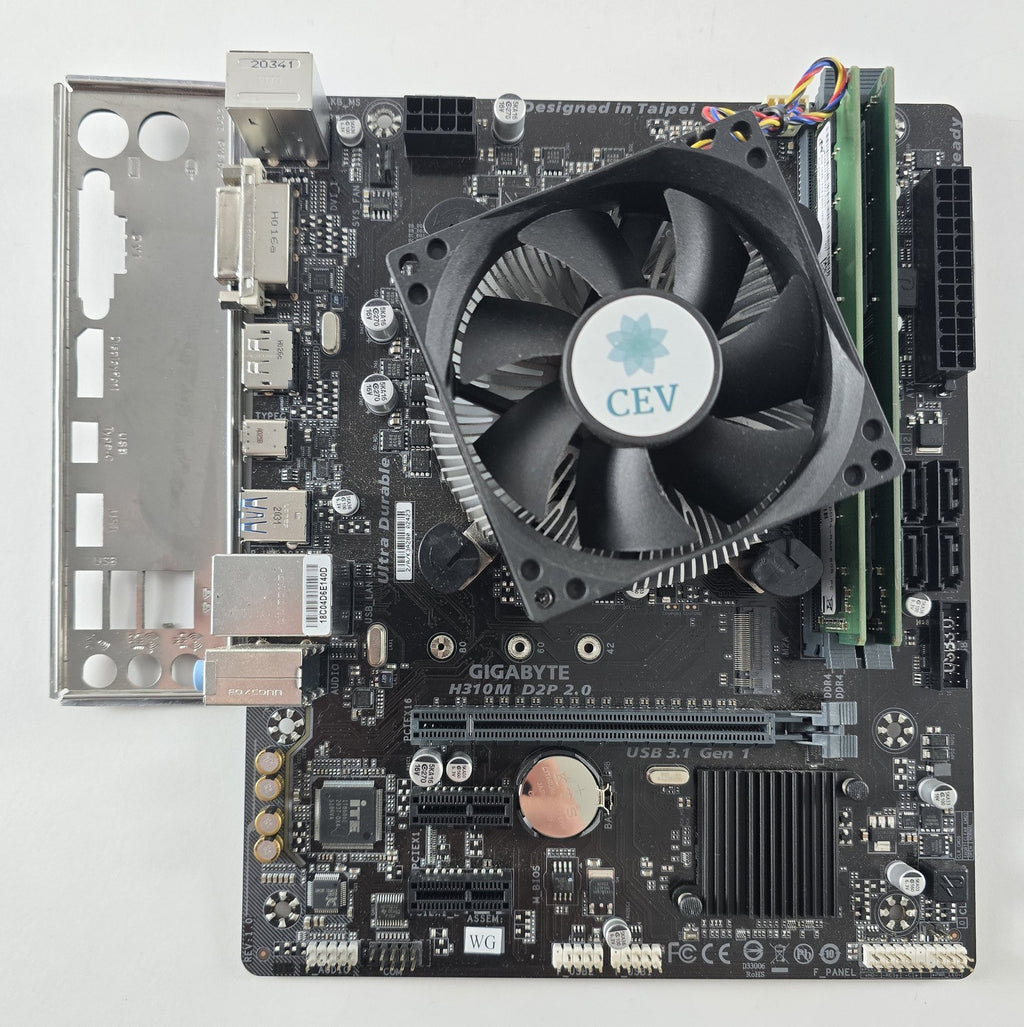 Aufrüstset Intel Core i5-9400 Gigabyte H310M D2P 2.0 16GB DDR4 #Z229