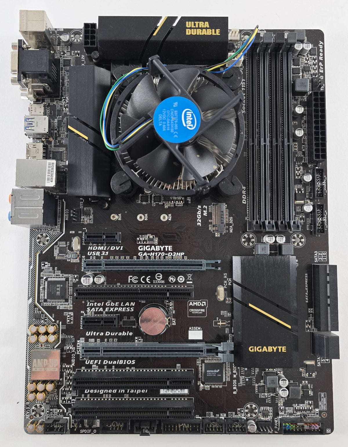 Intel Celeron G3900 + Gigabyte GA-H170-D3HP #Z148