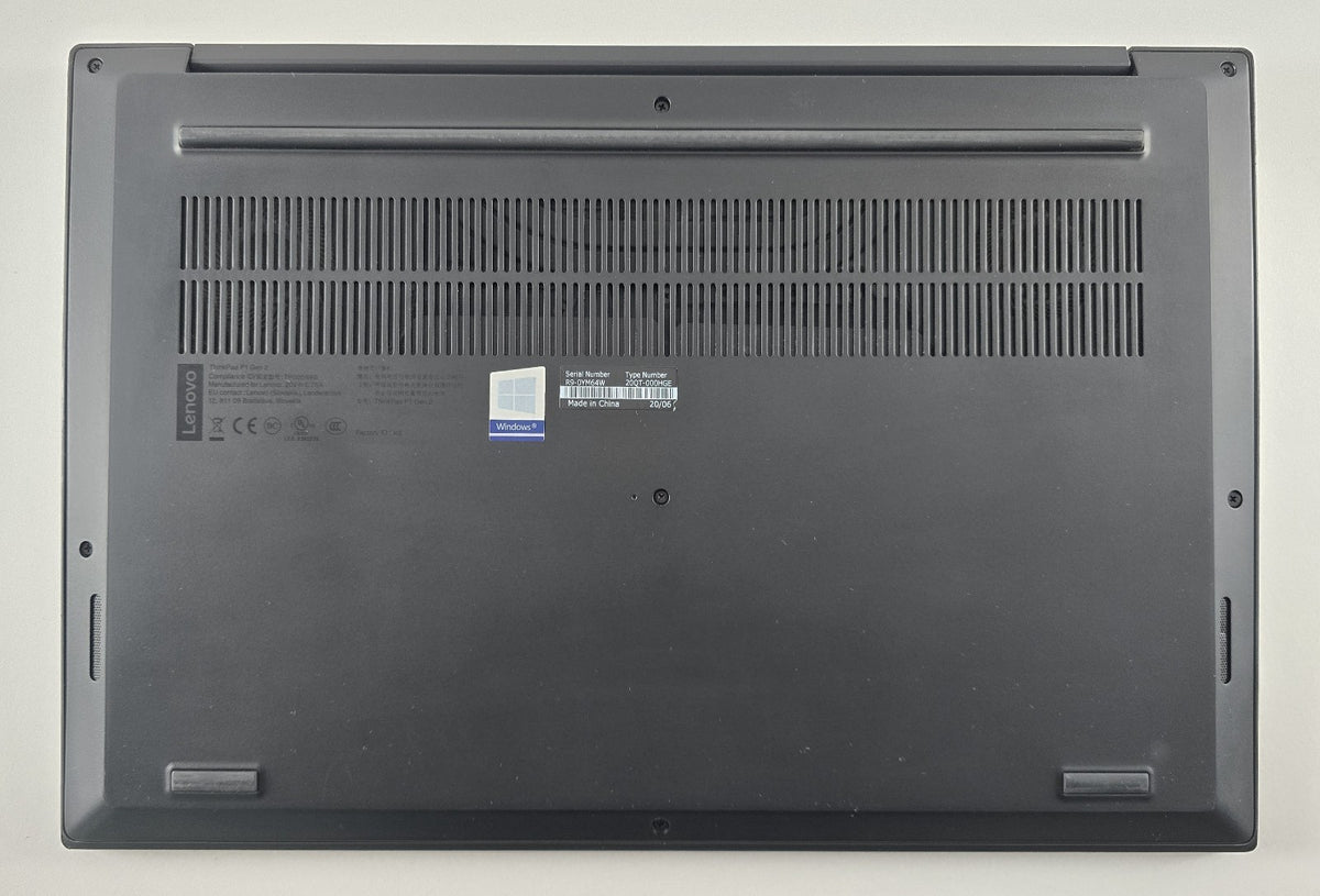 Lenovo ThinkPad P1 Gen 2 i7-9850H 32GB 512GB 15,6" FHD T2000 Win 11 Pro #L158