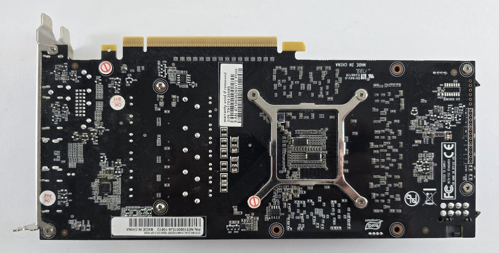 Palit GeForce GTX 1060 Dual 6GB GDDR5 Grafikkarte DVI HDMI 3x DP #G34
