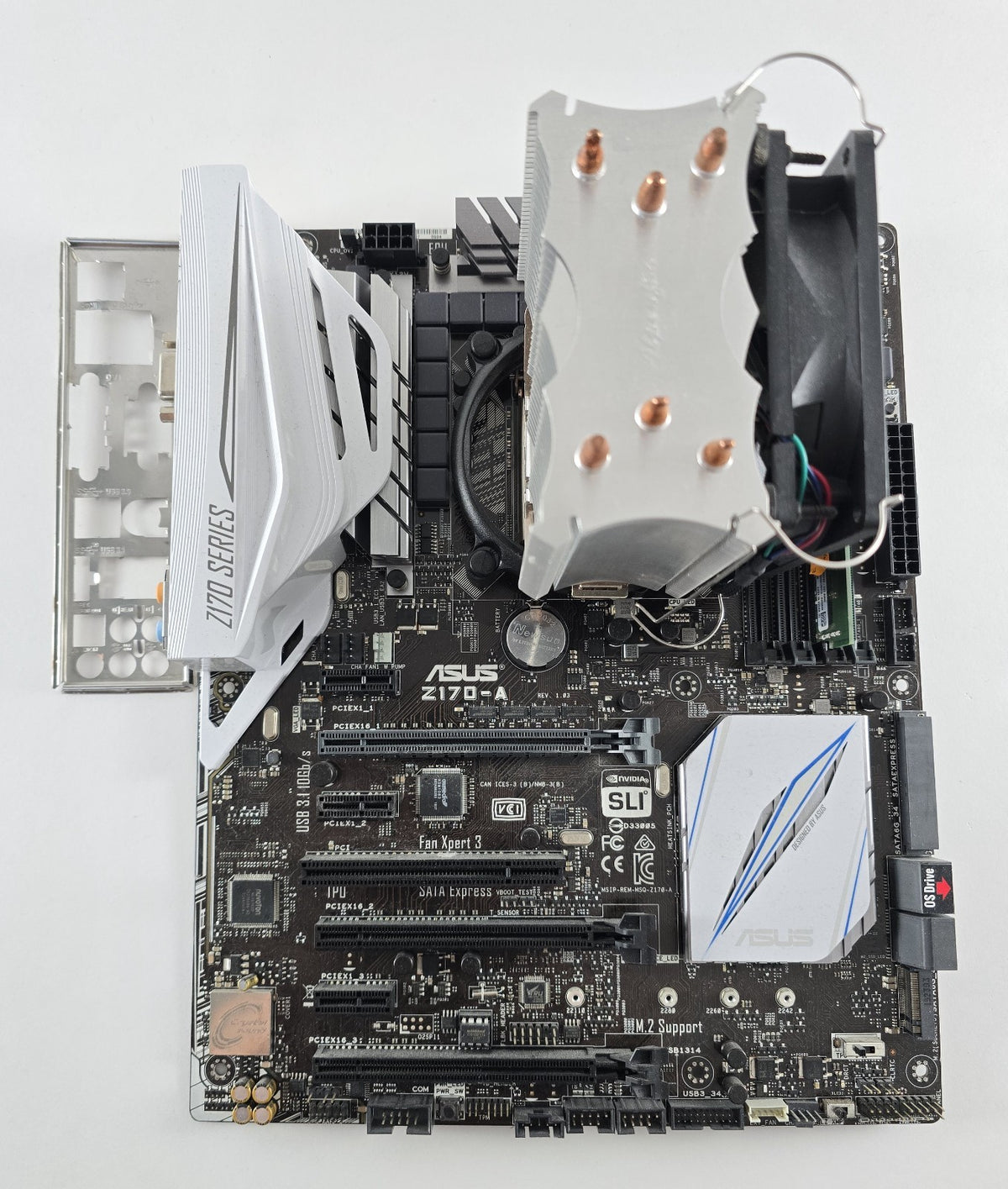 ASUS Z170-A + Intel Core i5-6600K + 8 GB DDR4 LGA 1151 #Z325