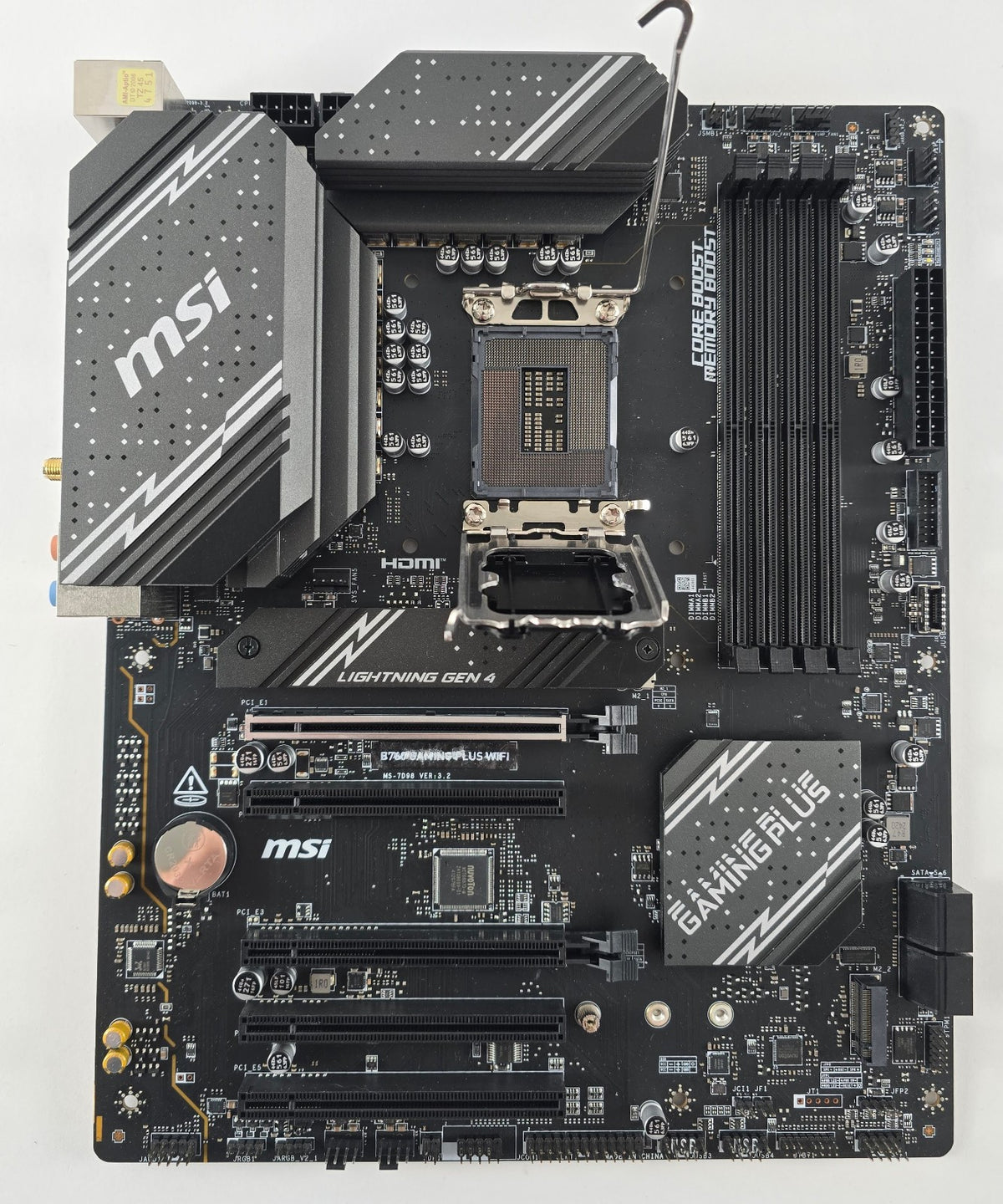 MSI B760 Gaming Plus WIFI Mainboard Intel Sockel 1700 B760 DEFEKT #MB22