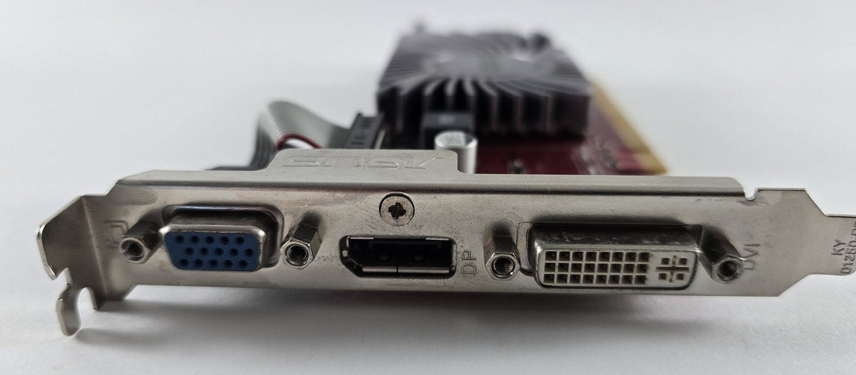 AMD Radeon HD 7350 1GB DDR3 Low Profile VGA DisplayPort DVI Grafikkarte #G4