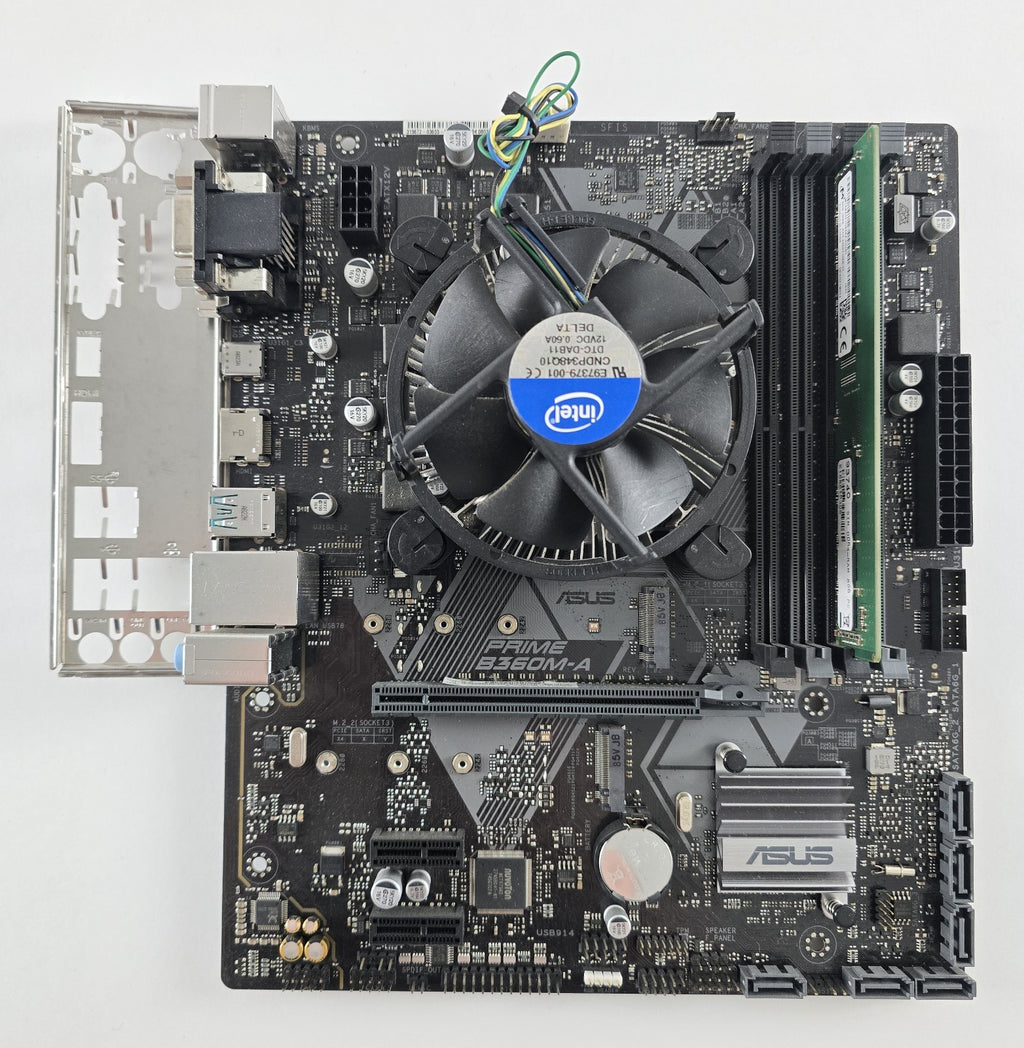 Aufrüstset ASUS PRIME B360M-A + Intel Core i3-8100 + 8GB DDR4 #Z266