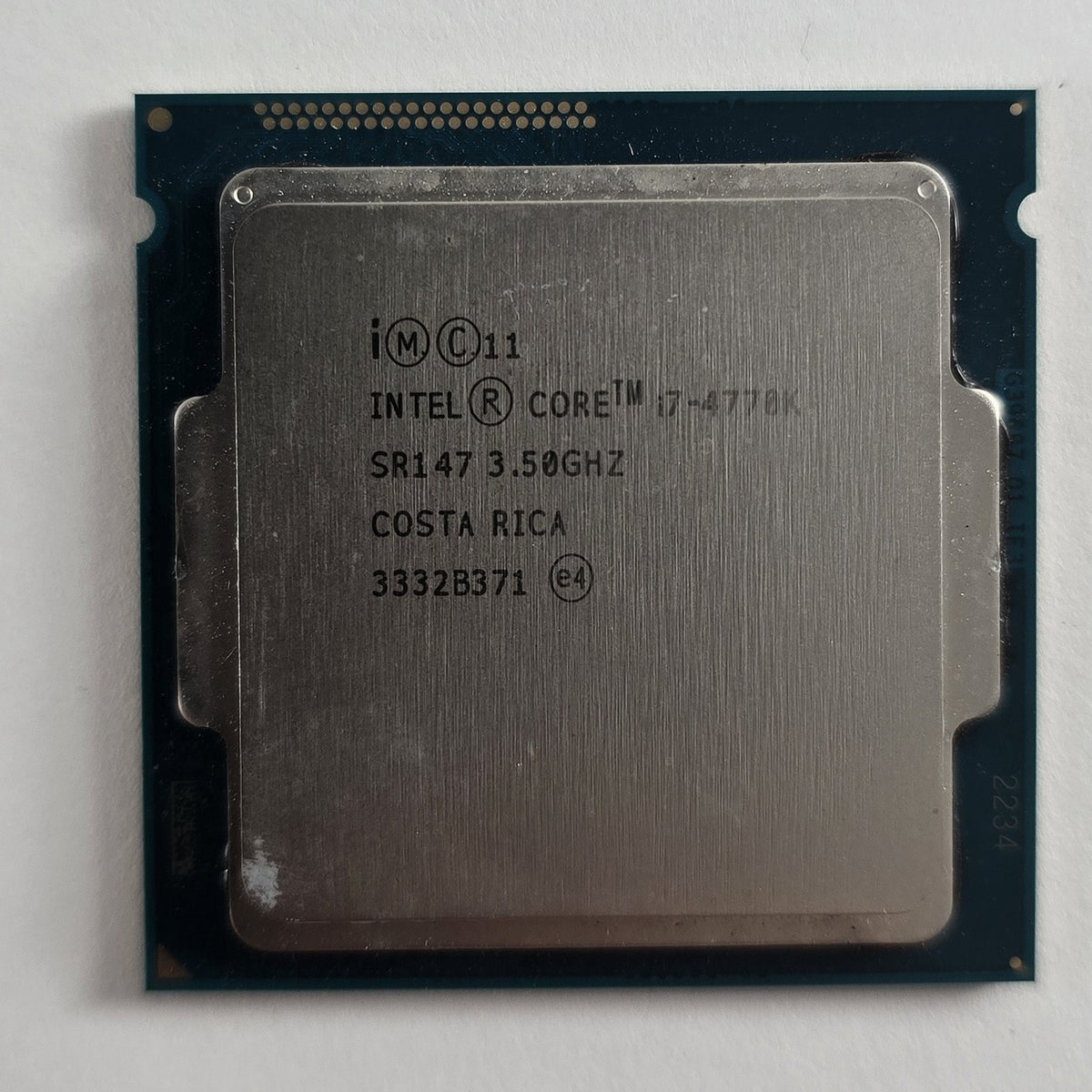 Intel Core i7-4770K SR147 LGA1150 4 Kerne 3,50 GHz 8MB 84W #C14