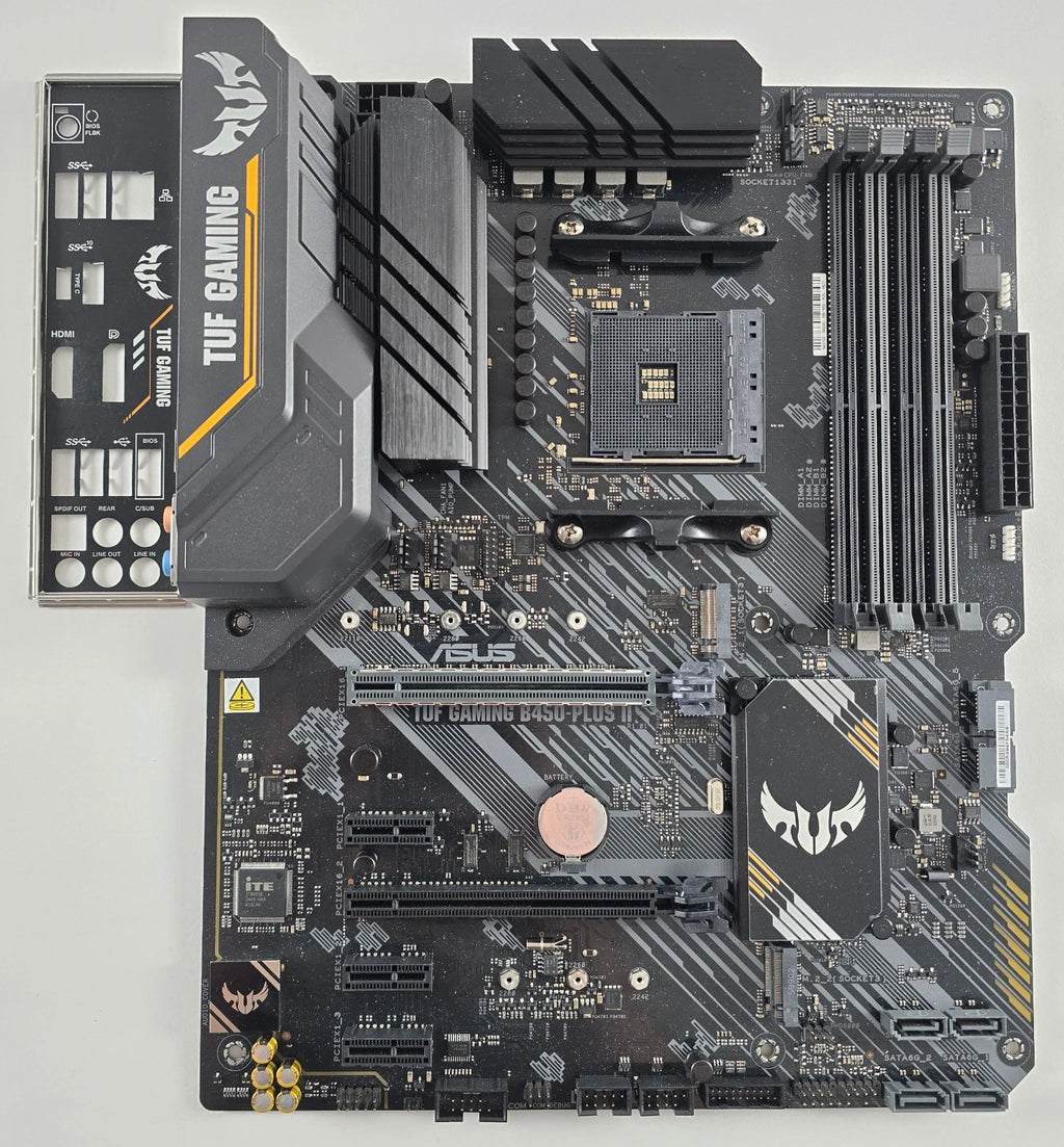 ASUS TUF Gaming B450-Plus II Mainboard AMD Ryzen Sockel AM4 MATX 4x DDR4 #B92
