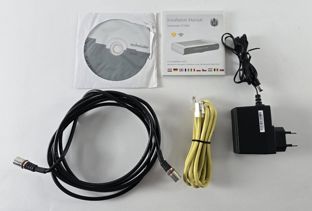 Technicolor TC7200 DOCSIS 3.0 Kabelrouter WLAN Voice Gateway OVP #H1