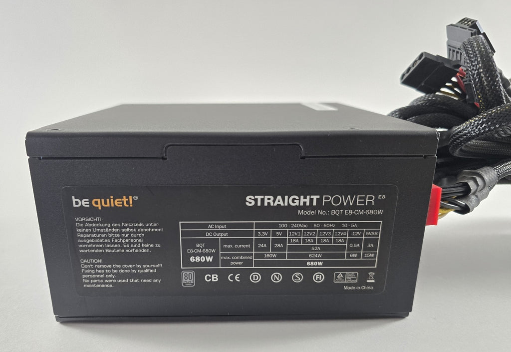 be quiet! Straight Power E8-CM-680W 680W 80+ Silver teilmodular #N21