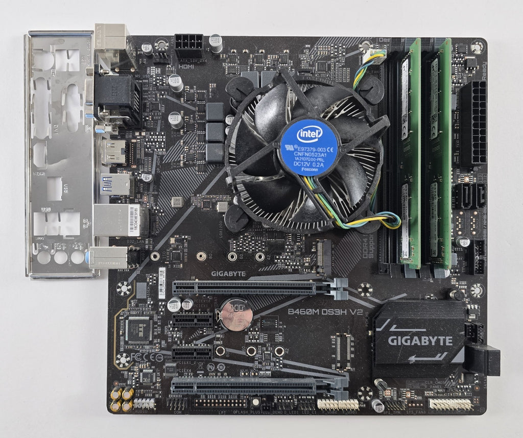 Gigabyte B460M DS3H V2 + Intel Core i5-10400 + 16 GB DDR4 LGA 1200 #Z326