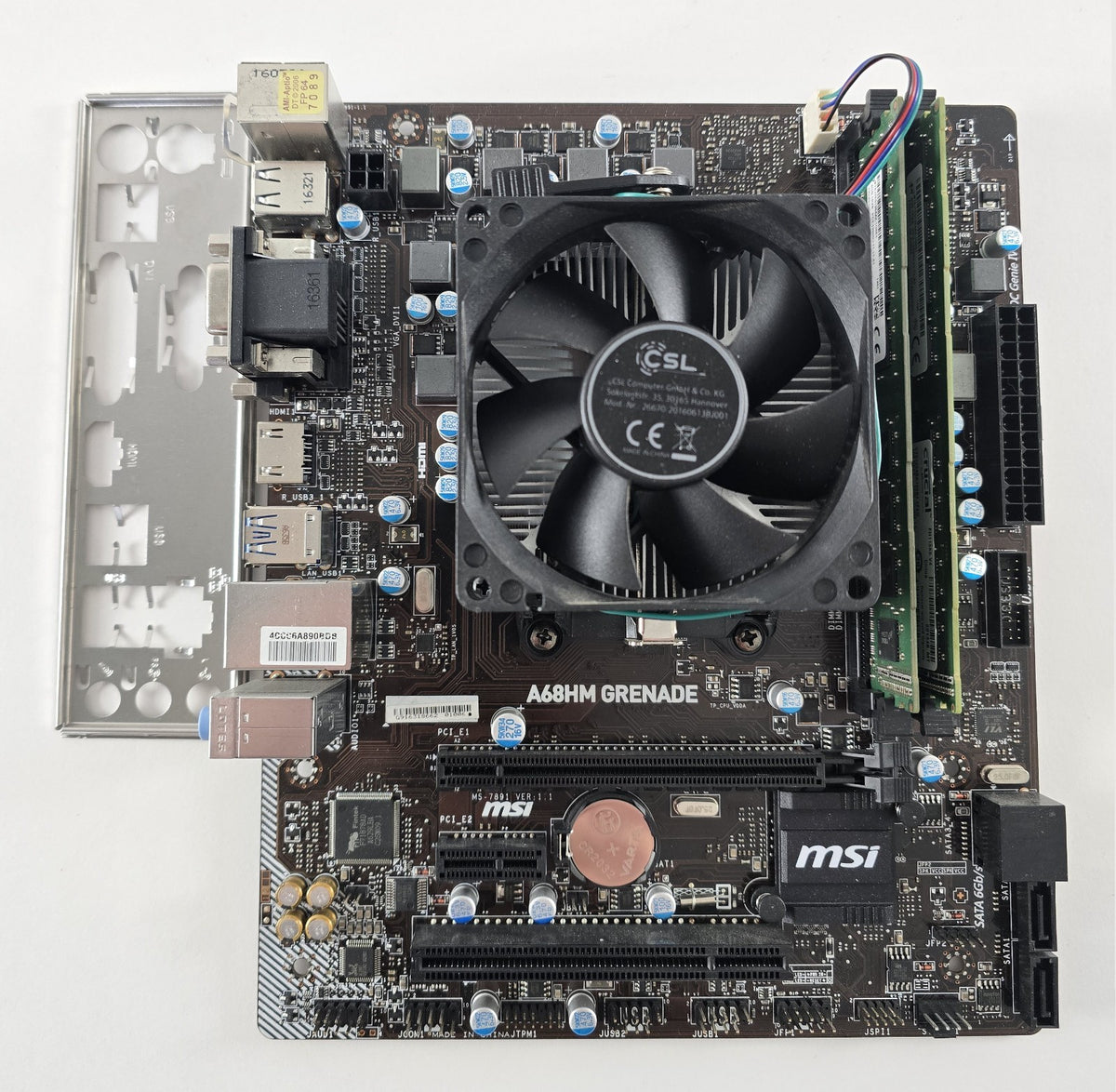 Aufrüstset MSI A68HM GRENADE + AMD A10-7850K + 8GB DDR3 #Z274