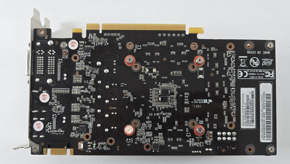 NVIDIA GeForce GTX 950 2GB GDDR5 Grafikkarte Dual-Fan DVI HDMI DP #G32
