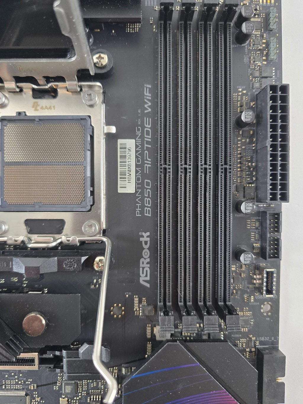 ASRock B850 Riptide WiFi DDR5 AM5 retail AMD Sockel Ryzen Zen4 #E27