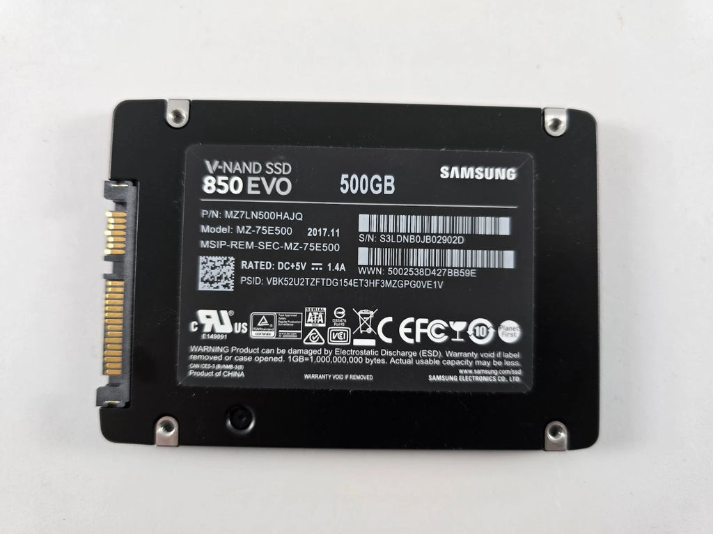Samsung 850 EVO 500GB 2,5" SATA SSD