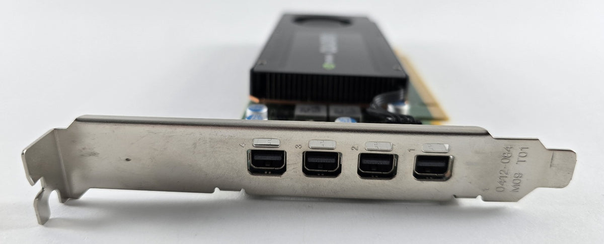 PNY NVIDIA Quadro K1200 4GB GDDR5 128 Bit 4x Mini-DP Low Profile #G128