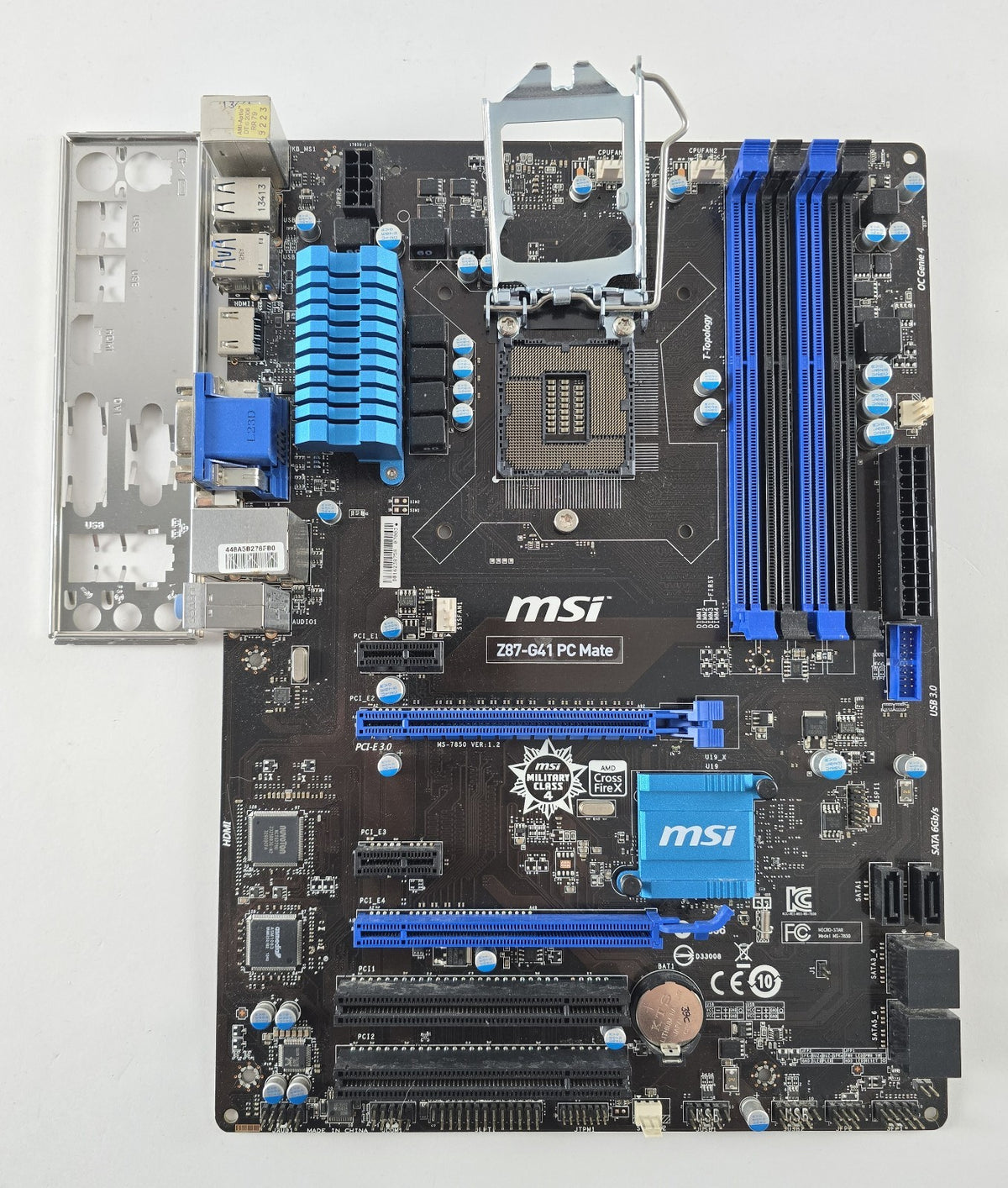 MSI Z87-G41 PC Mate MS-7850 LGA1150 Z87 ATX DDR3 #B121