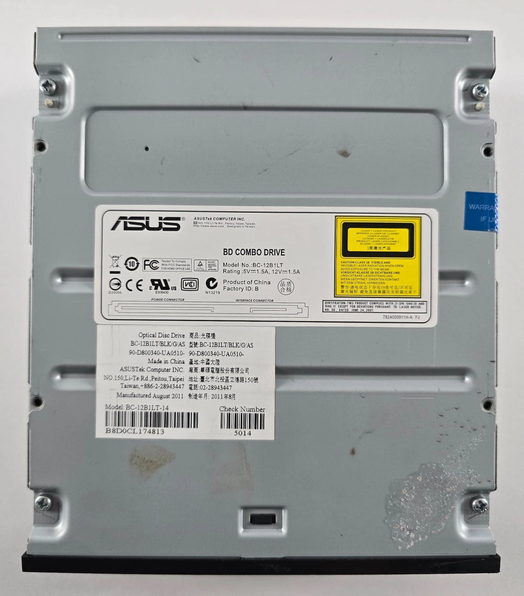ASUS BC-12B1LT Blue Ray BD Player & BD Combo Drive