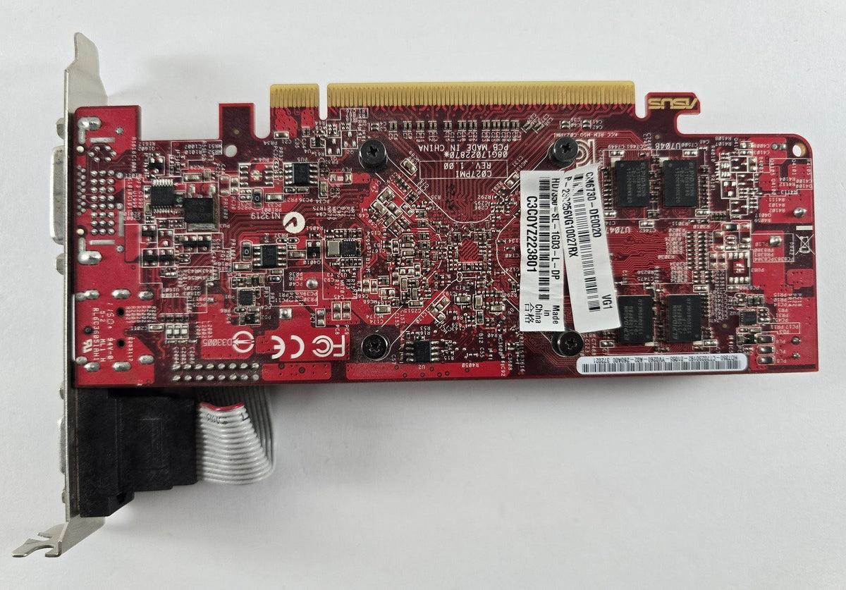 AMD Radeon HD 7350 1GB DDR3 Low Profile VGA DisplayPort DVI Grafikkarte #G4