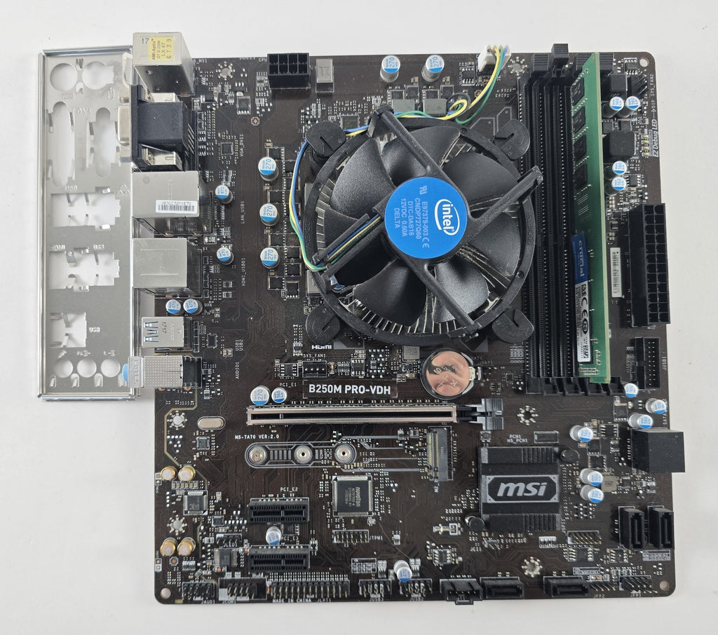Aufrüstset MSI B250M PRO-VDH + Intel i5-7400 + 8GB DDR4 #Z258