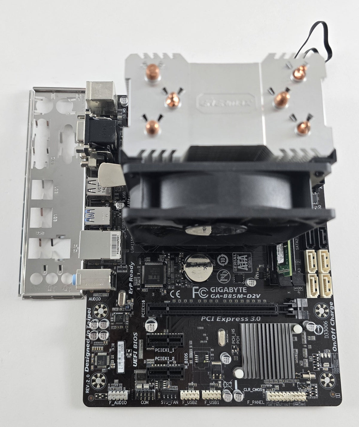 Aufrüstset Intel Core i5-4590 Gigabyte GA-B85M-D2V 8GB DDR3 #Z221