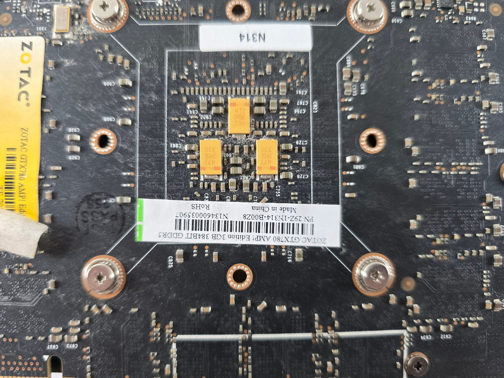 Zotac GeForce GTX 780 AMP! Edition 3GB GDDR5 384 Bit Grafikkarte #G73