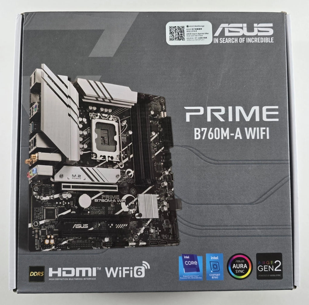 ASUS Prime B760M-A WiFi Mainboard Sockel #MB81