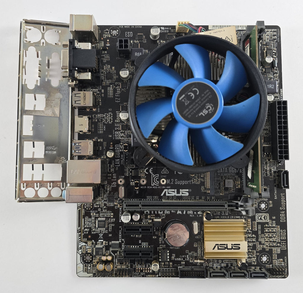 Aufrüstset ASUS H110M-A/M.2 + Intel Core i5-6500 + 8GB DDR4 #Z291