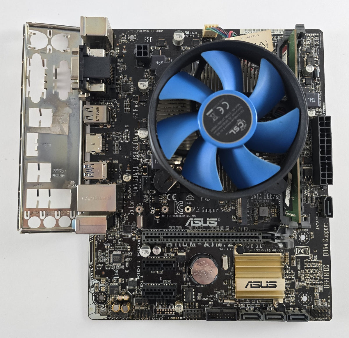 Aufrüstset ASUS H110M-A/M.2 + Intel Core i5-6500 + 8GB DDR4 #Z291