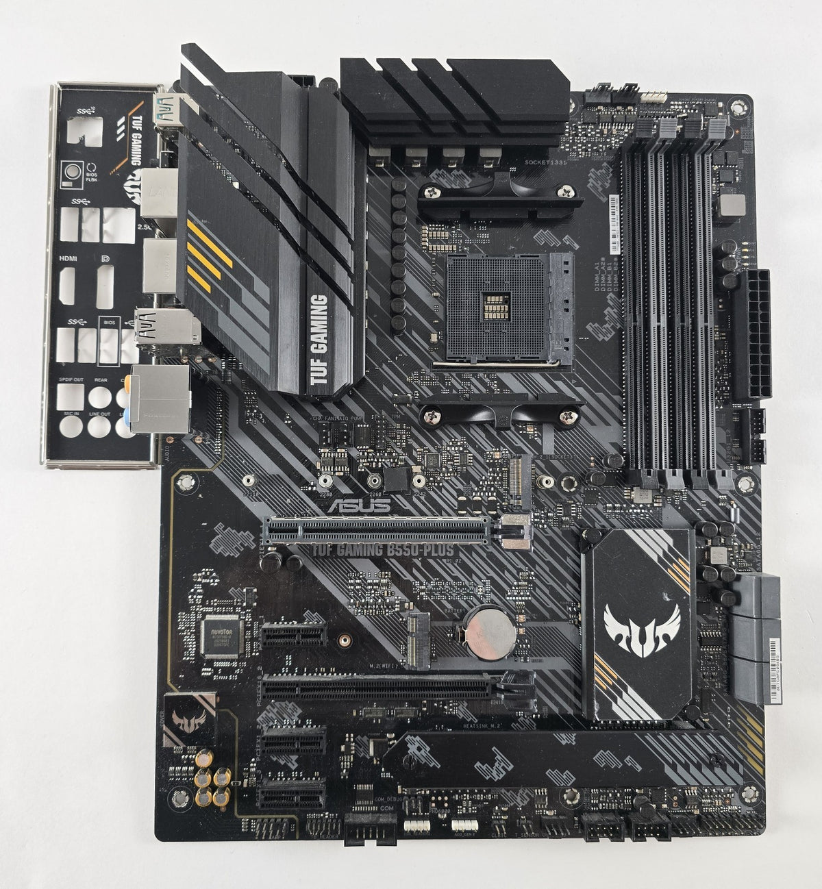 ASUS TUF Gaming B550-PLUS Mainboard AM4 ATX DDR4 OVP DEFEKT #B114